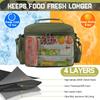 Taktische Lunchbox für Männer Outdoor Strapazierfähige Lunchtasche Arbeit Auslaufsicher Isoliert Langlebig Thermische Kühlertasche Mahlzeit Camping Picknick Praktische Nutzung