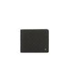 Daks Black European Leather Embossed Dd Pattern Wallet Dbwa6e363bk