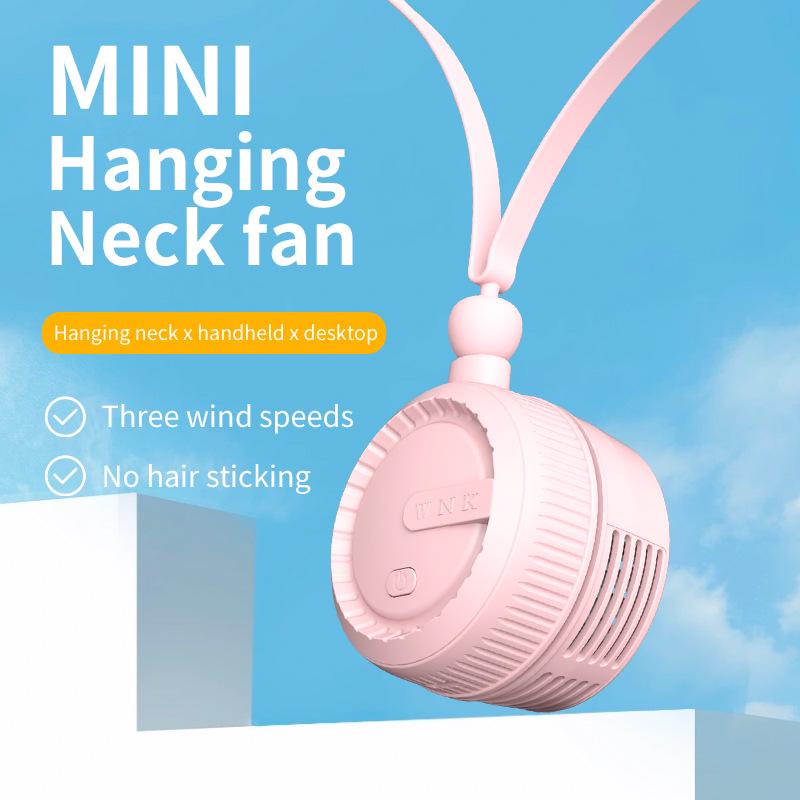 Portable Bladeless Neck Fan with USB Charging