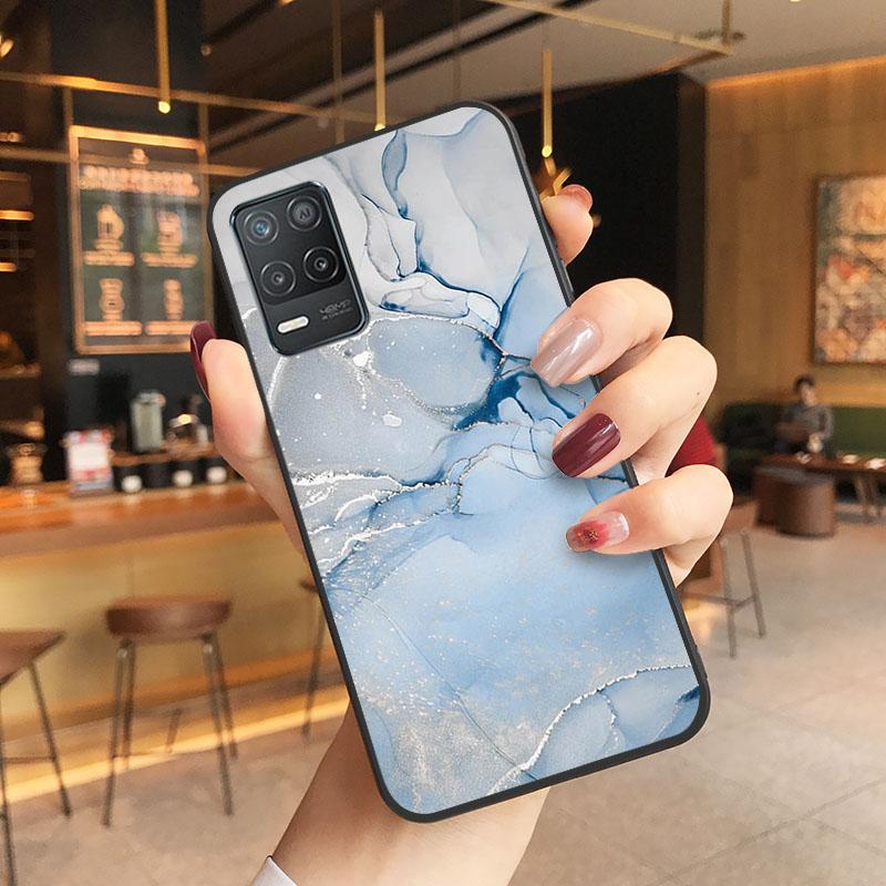 Marble Phone Case for OPPO Realme GT 2 Pro X2 Pro XT C25S 8 7 6 Pro 6i Realme GT Master C3 C21 C21Y C11 X3 SuperZoom