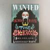 Kreativní magnet s plakátem Wanted z One Piece - Anime Kreslená Dekorace na ledničku & Samolepka na vzkazy