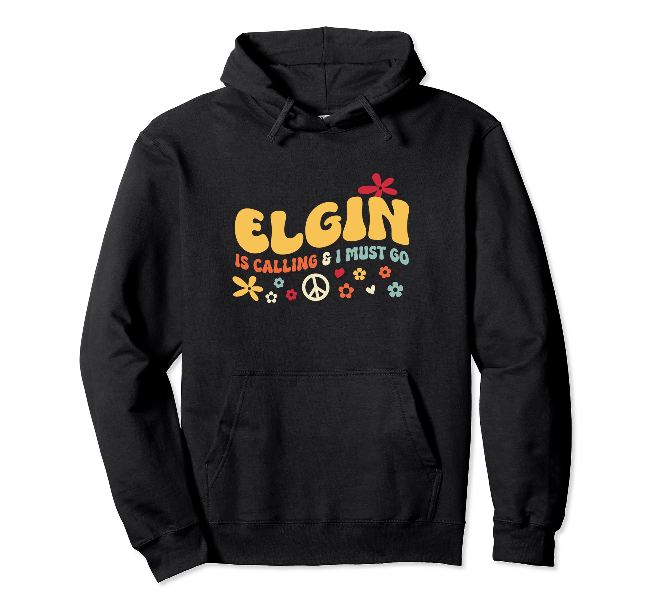 

Толстовка с капюшоном Elgin Is Calls And I Must Go в стиле 70-х