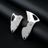 Keychain Pendant Mini Folding Cutter High Hardness Rust-resistant Portable Sharp Cutter Titanium Alloy Multi-purpose