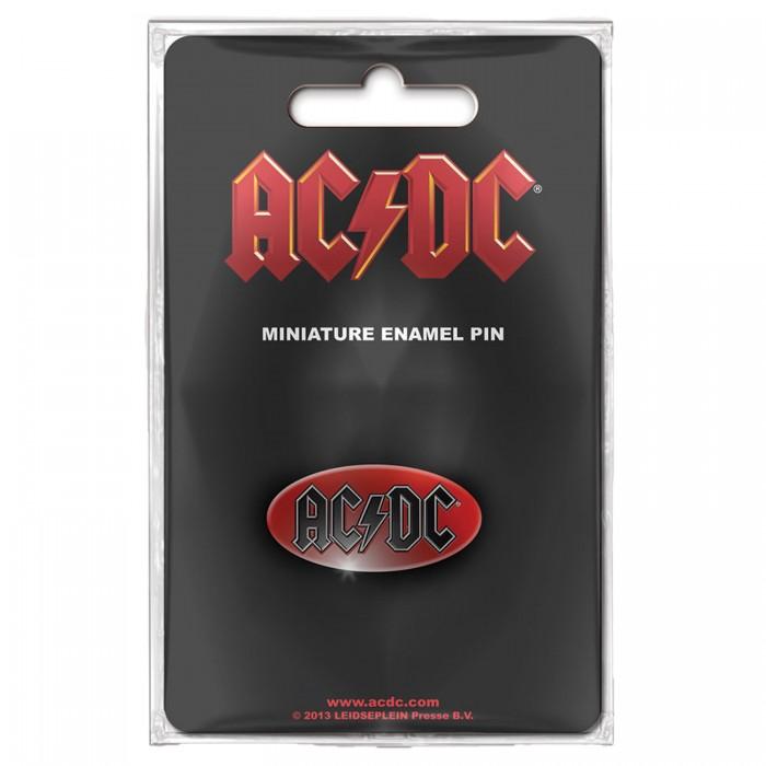 AC/DC Insignă Mini cu Logo Oval