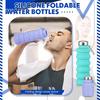 1PCS Creative Silicone Folding Kettle Running Fitness Portable Water Bottle Outdoor Sports Water Cup Travel Cup