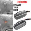 2PCS LED Turn Signal Sequential Light Dynamic Side Marker For Nissan Navara D40 Pick-Up Terrano Armada III R51 2005-2012