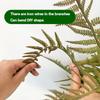 Large Boston Fern Bunch Fake Green Plant Artificial Fern Persian Leaves Bundles for Home Garden Decoration DIY Plant Landscaping