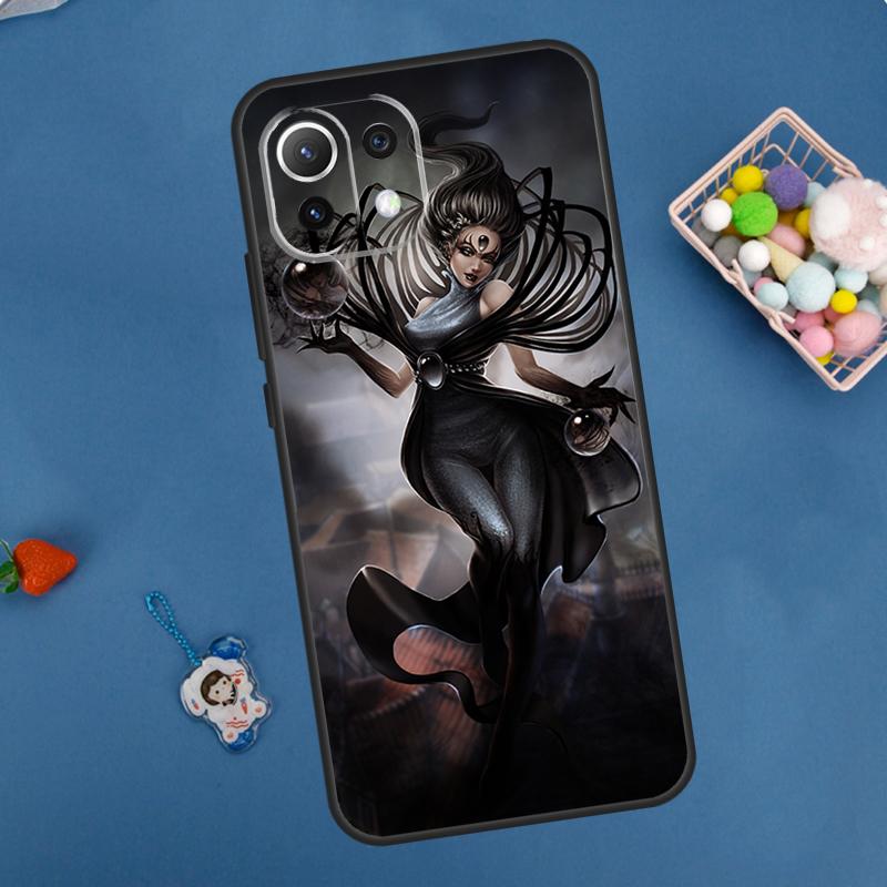 Moon Witch Horror Case For Xiaomi 14 13 15 Ultra 11T 12T 13T 14T Pro POCO X7 Pro X3 X5 F5 F6 M6 X6 Pro Cover