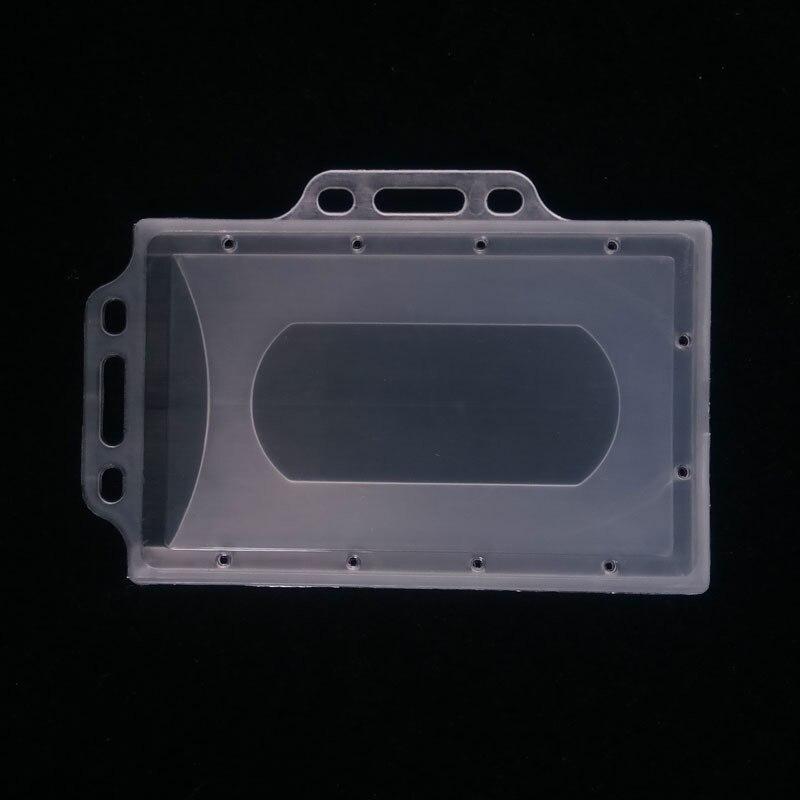 

2 шт., женский и мужской универсальный рабочий держатель для удостоверения личности, прозрачный держатель для карт, чехол для студенческого билета, закрытый пропуск, офисный значок