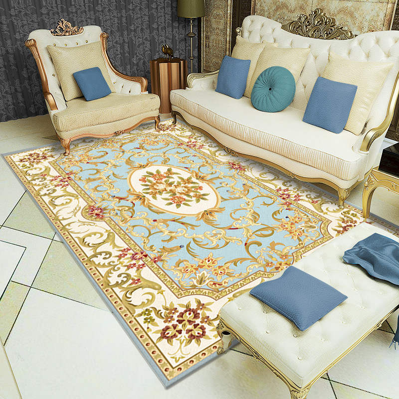 Koberec do obývacího pokoje Ložnicové předložky Kobercová podložka Moderní styl Konferenční stolek Podlahový polštář Koberec pod pohovku