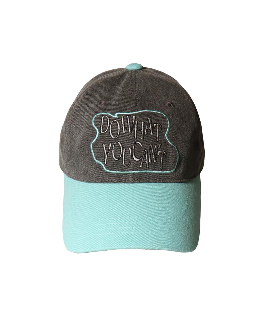 Seullipiseullib Do What You Cant Charcoal/Mint Ball Cap