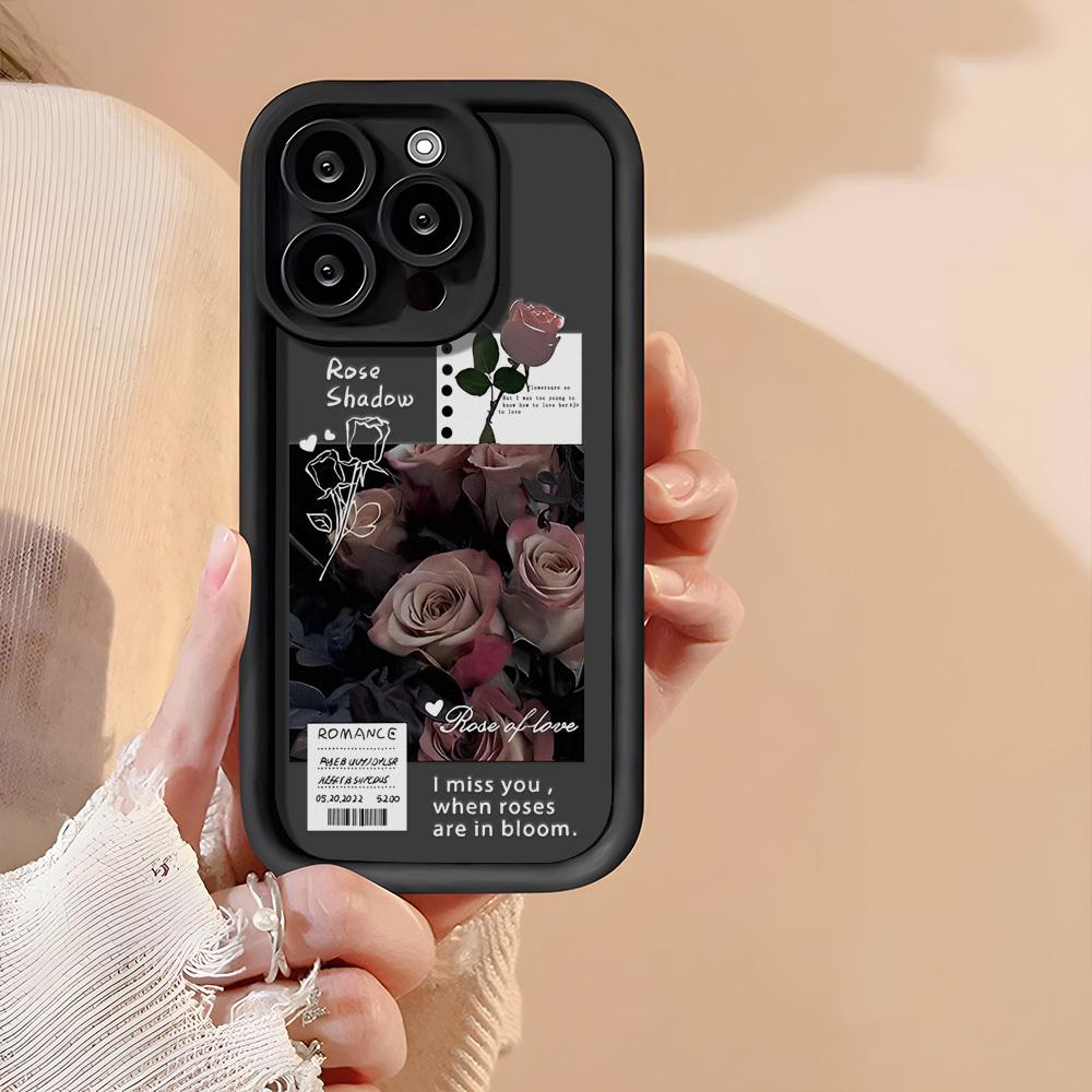 Telefonveske for iPhone 11 13 12 14 15 16 Pro Max 7 8 Plus XR XS Max Samsung A55 S24 S23 A02S Redmi 9 13C 9A 10 A3 OPPO A15S A16 A17 A18 A38 A53 A54 A31