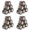 24 Roll Camouflage Tape Cling Scope Wrap Camo Stretch Bandage Self-Adhesive Tape For Camping Hunting Bike Telescope
