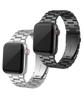 Dijiji Apple Watch 9/8/7/6/5/4/Se/Ultra/38/40/41/45/499Mm Stainless Steel Slim Metal Chain Strap Band