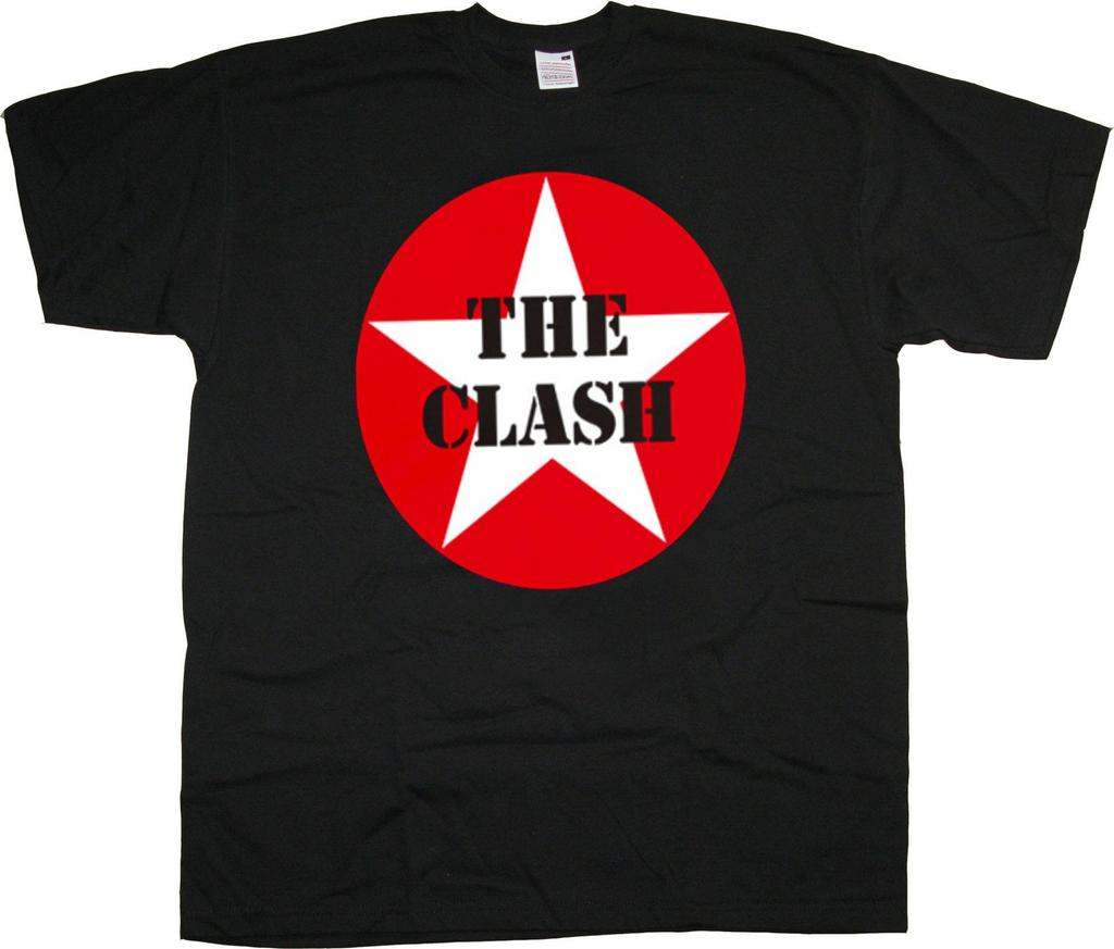 The Clash Joe Strummer Logo Tshirt Unisexs