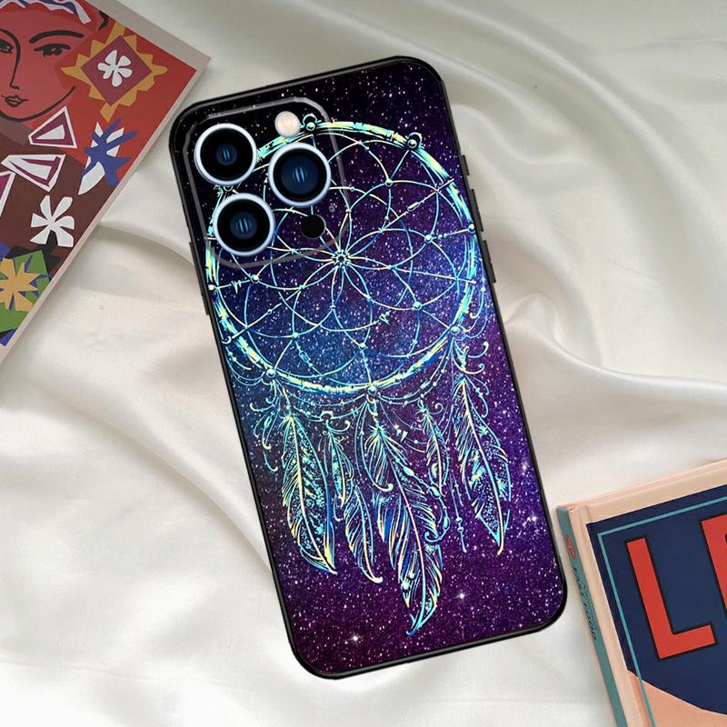 Dream Catcher Phone Case For iPhone 15 14 12 11 13 16 17 Pro Max 15 16 Plus 13 Mini 16e 17 Air Funda Cover