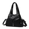 Women'S Handbag 2025 Summer Carving Decor Shoulder Bag Fashion Purse Soft Leather Large Capacity Shopping Handbags Satchel Bag Mom'S Bags