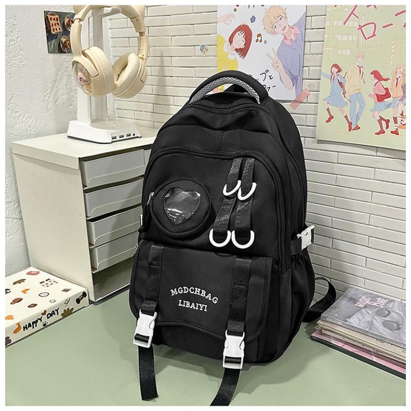 Junior High School Students' Schoolbags and Girls' New High Value Ins Wind High School Students' Lightweight and Large Capacity Backpacks