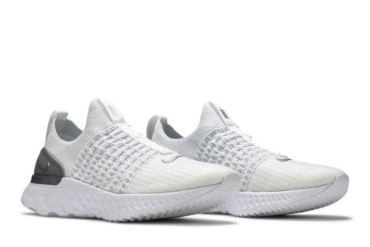 Nike React Phantom Run Flyknit 2 White Pure Platinum (Women's)