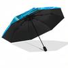 H-Haaland Umbrella with Automatic Open/Close & Self-8-Rib Heavy-Duty Umbrella, Compact Travel Umbrella Suitable for Outdoor