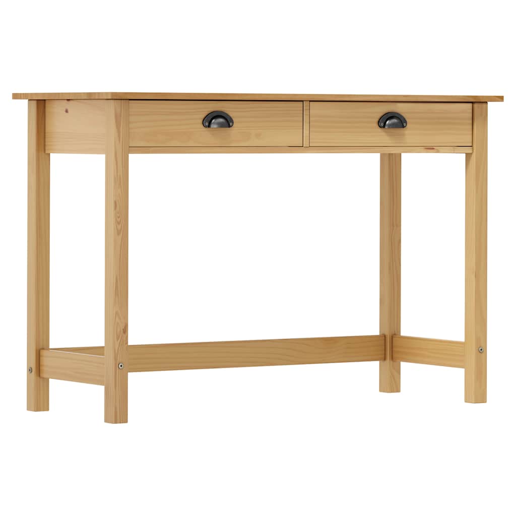 Hill Console Table with 2 Drawers 110*45*74 Cm Pine Wood