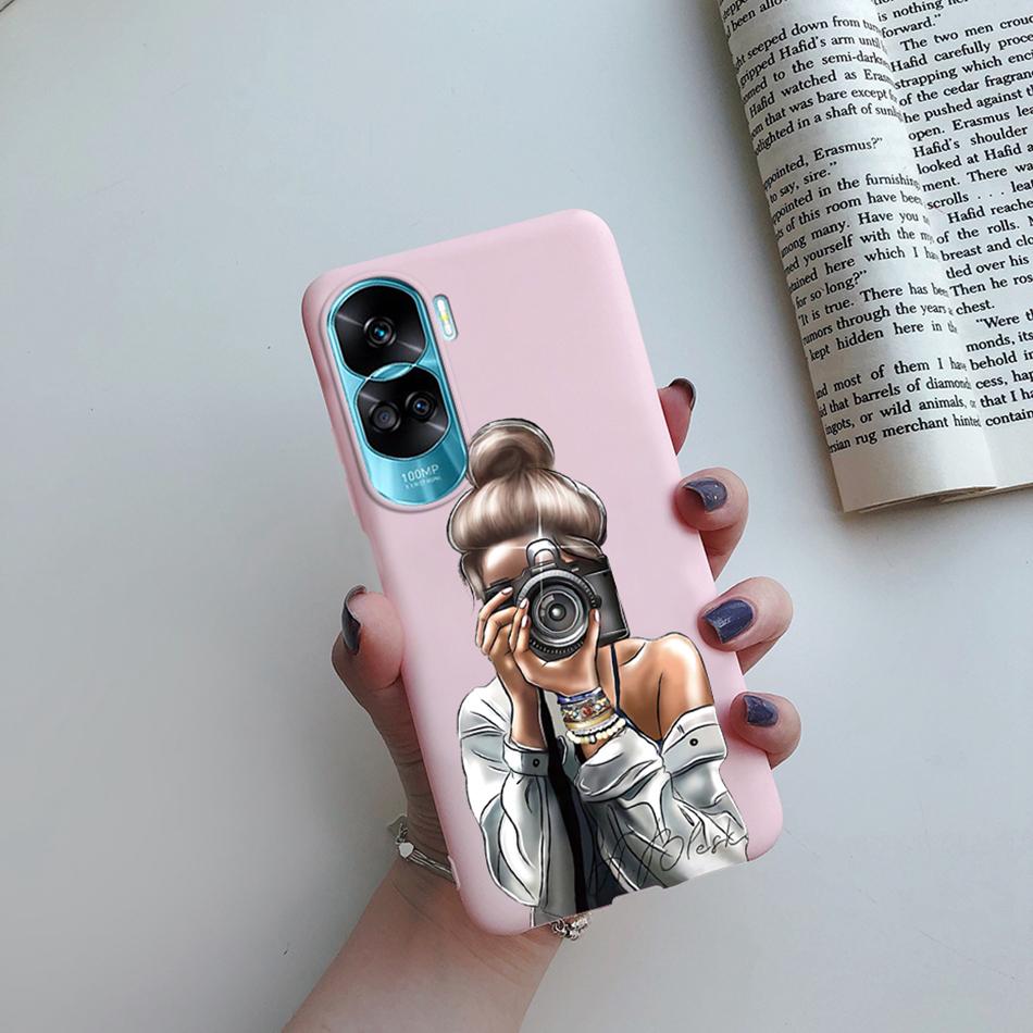 For Huawei Honor 90 Lite Case Honor90 Lite Soft Silicon Super Mom Baby Fashion Girls Back Cover for Honor 90 Lite 5G 6.7" Fundas