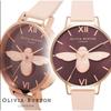 Used [New] Olivia Burton 3D BEE Light Brown X Baby Pink