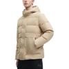 FILA 2023 Winter New Down Jacket With Hood Men Outerwear Highland-Yellow F11M348906F-YE