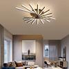 Modern LED Chandeliers Ceiling Lamp Indoor Lighting For Study Living Room Bedroom Lamps Black/White Light Fixtures Input 90-220V