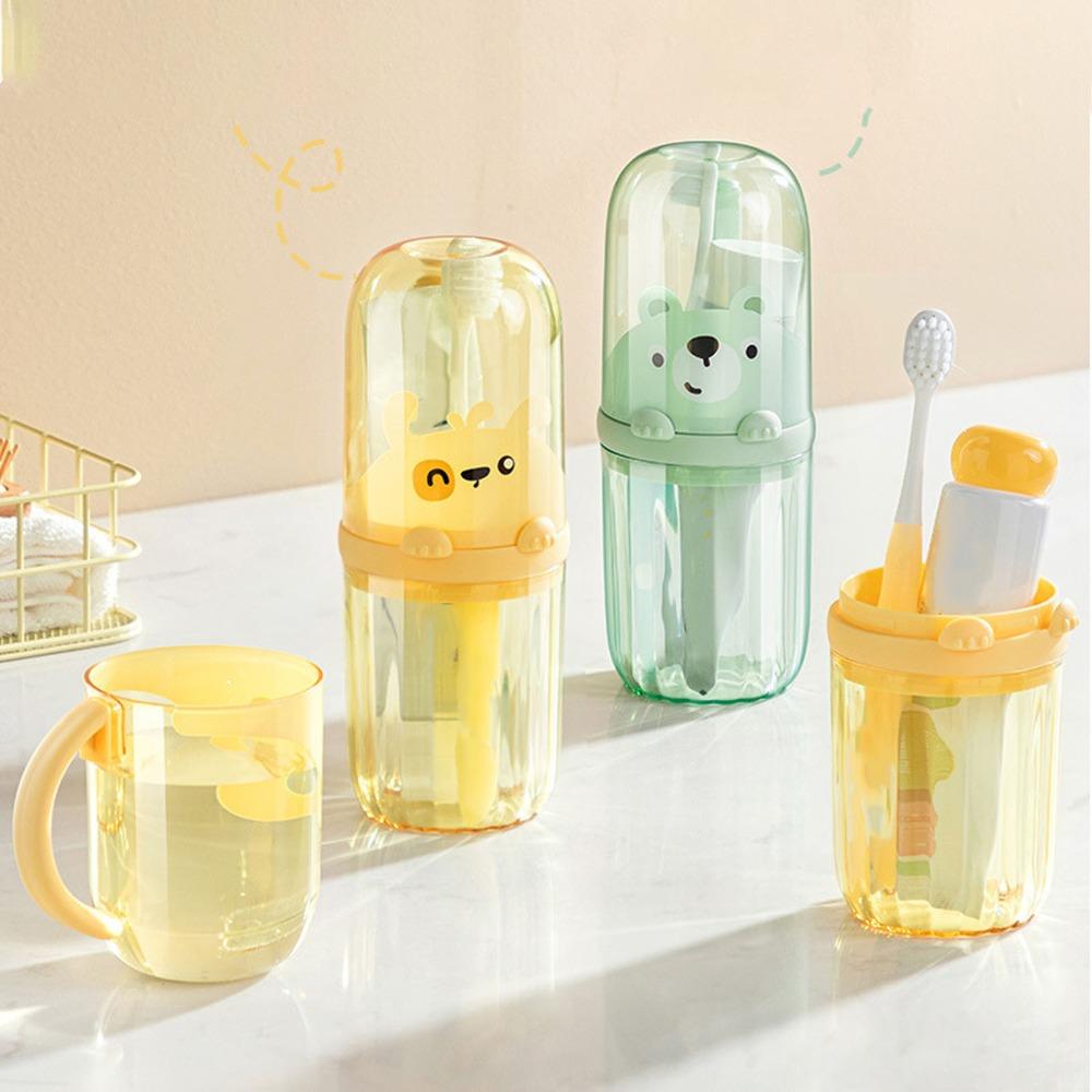 Detachable Handle Toothbrush Holder Hygienic PP Travel Toothpaste Case Portable Multifunction Toothbrush Stand Daily