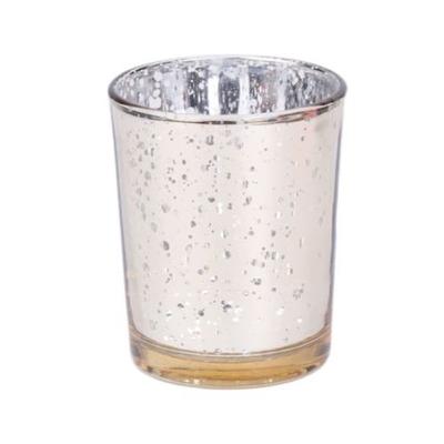 Mosaik-Teelichthalter aus Glas für Hochzeit, Party, Votivkerzenhalter für Bar, Heimdekoration