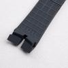 26.5mm Watch Band Accessories Black Nature Rubber Silicone Watchband  For Roger Strap For Dubuis For Easy Diver Wristband