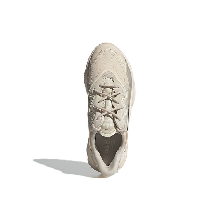 Adidas Originals Ozweego Suede Casual Sports Breathable Low-Top Lifestyle Shoes Unisex sneaker Light-Gray GY1028