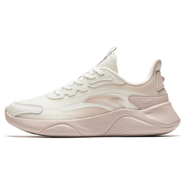 New ANTA Running Series Sneakers 'White Beige' Women's 922355540-5