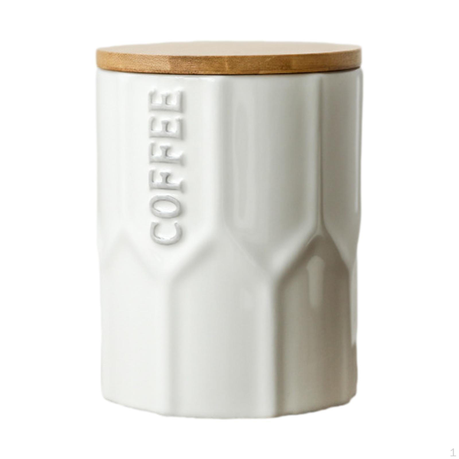 

Керамическая канистра для столешницы, компактный герметичный контейнер для хранения продуктов, современная банка для хранения продуктов coffee