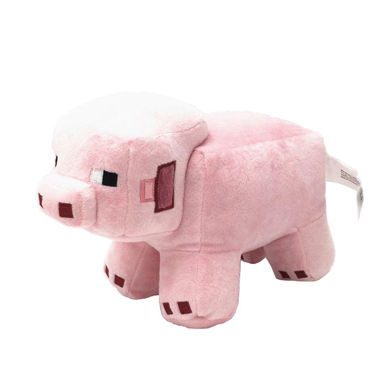 Adorable Minecraft Plush Toys Featuring Soft Creeper Enderman And Wolf Characters