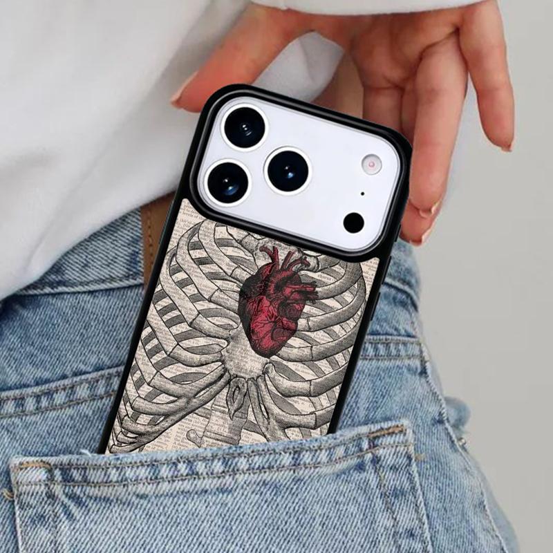 Medical Human Anatomy Phone Case for iPhone 17ProMax 12 13 14 15 16e 17 Pro Max Plus Air Cover