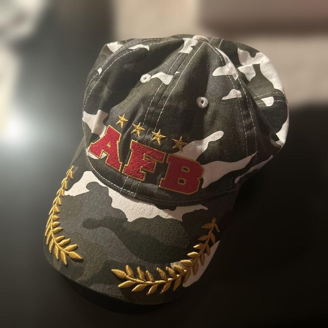 Used AFB camo cap