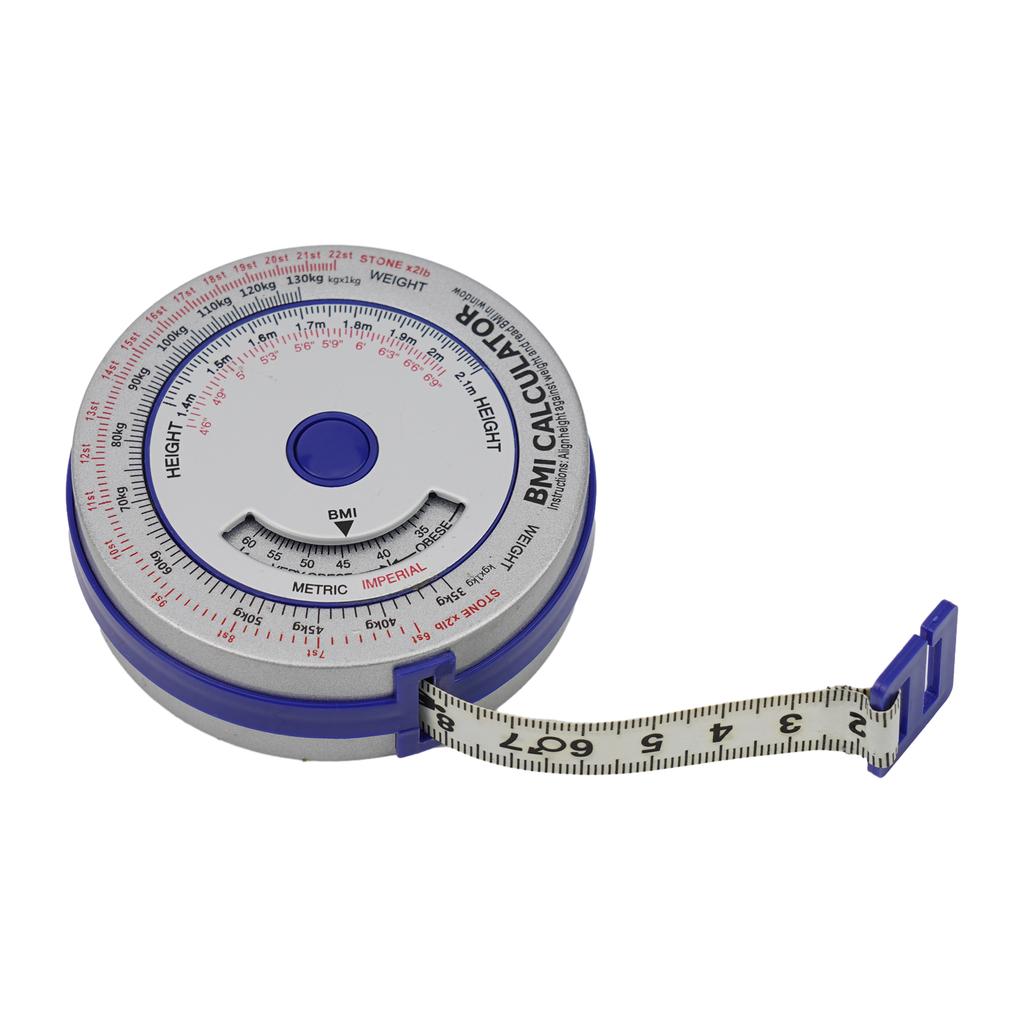 Tape Measure Stay on Track with Your Fitness Goals with the Accurate and Easy to Use BMI Body Mass Index Tape Measure