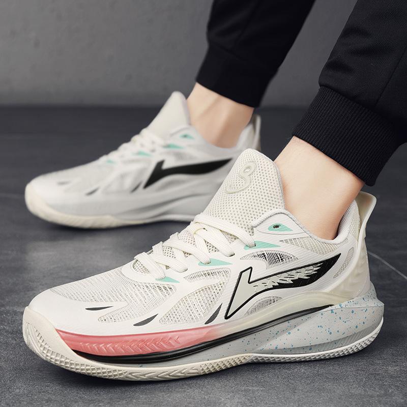 2025 Summer and Autumn New Large Size Trend Versatile Youth Sports Outdoor Middle Help Rubber Sole Basketball Shoes 2025