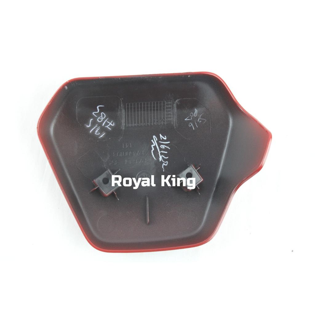 Royal Enfield "White Flame Scram" 411 Right Side "Tank Panel With Sticker"