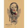 Vintage European & American Movie Posters: Retro Kraft Paper Wall Art for Bar, Cafe, Restaurant Decor.
