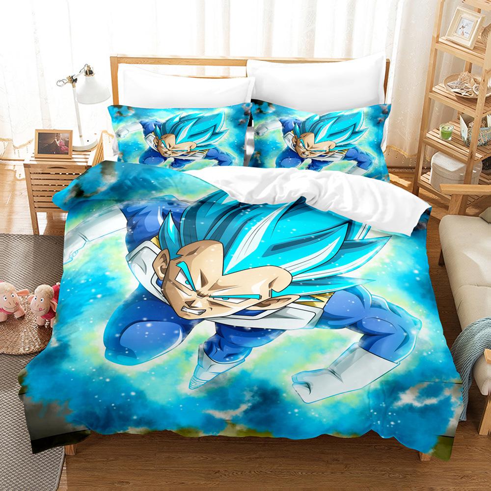 Digital Printing Three-Piece Animation Three-Piece Home Textile Bed Sheet Kit