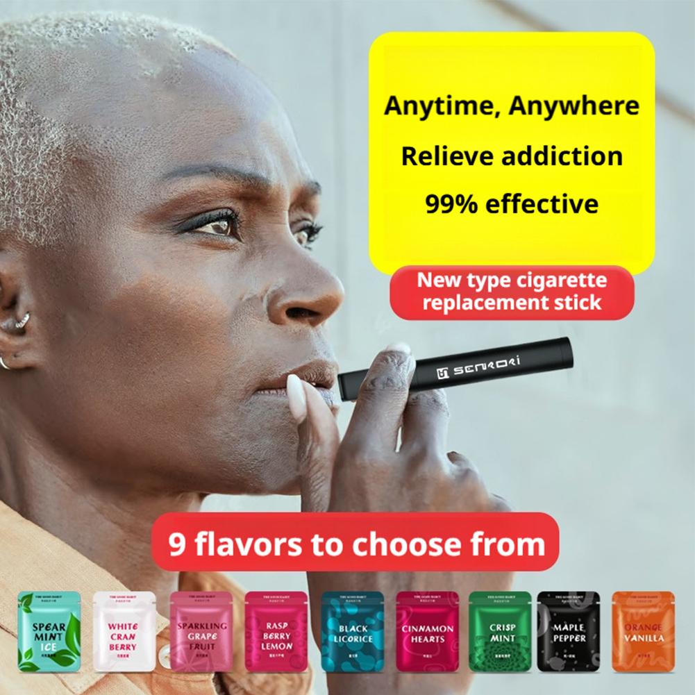 9 Flavors Cigarette Replacement Stick Replace Filter Element Assisted Smoking Cessation Quit Smoking Partner Health Helper