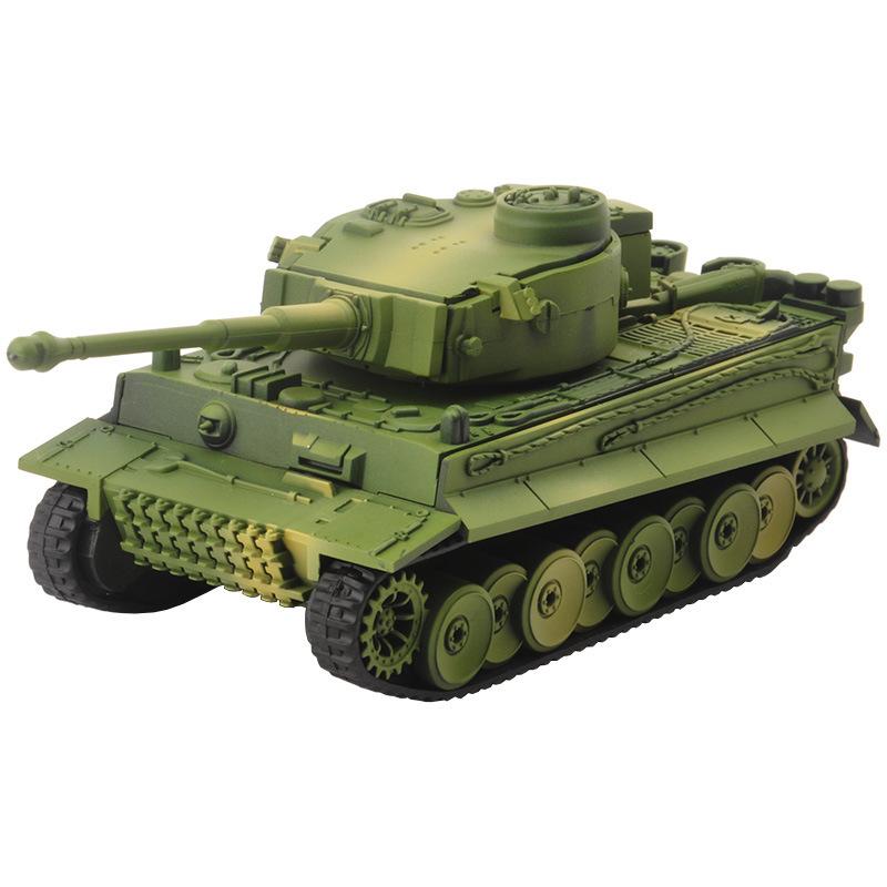 4D 172 Tank Military Model Toy Chilren Adult Assembly Construction Weapon Cannon Car German Ww2 Tiger Army Puzzle DIY Gift A26