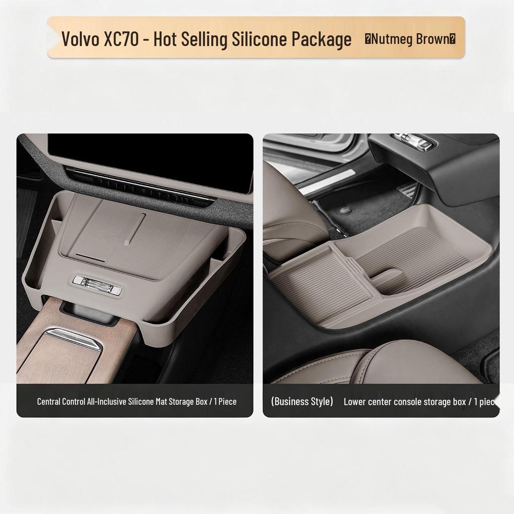 Volvo XC70 Center Console Silicone Organizer Mat
