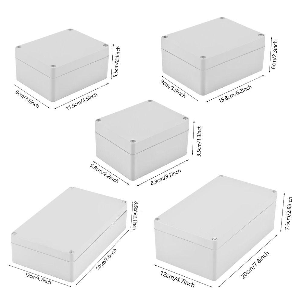 Dustproof  Plastic Project Box IP65 Project Case Electrical Housing  Industrial Projects