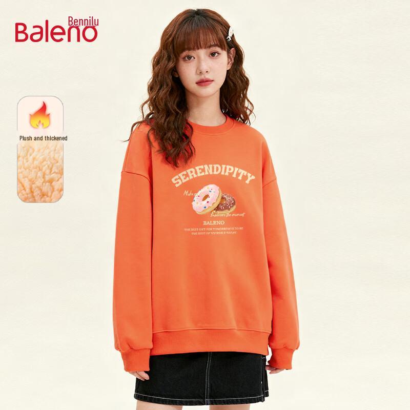 

Baleno Women s Fleece Lined Crew Neck Sweatshirt 2XL