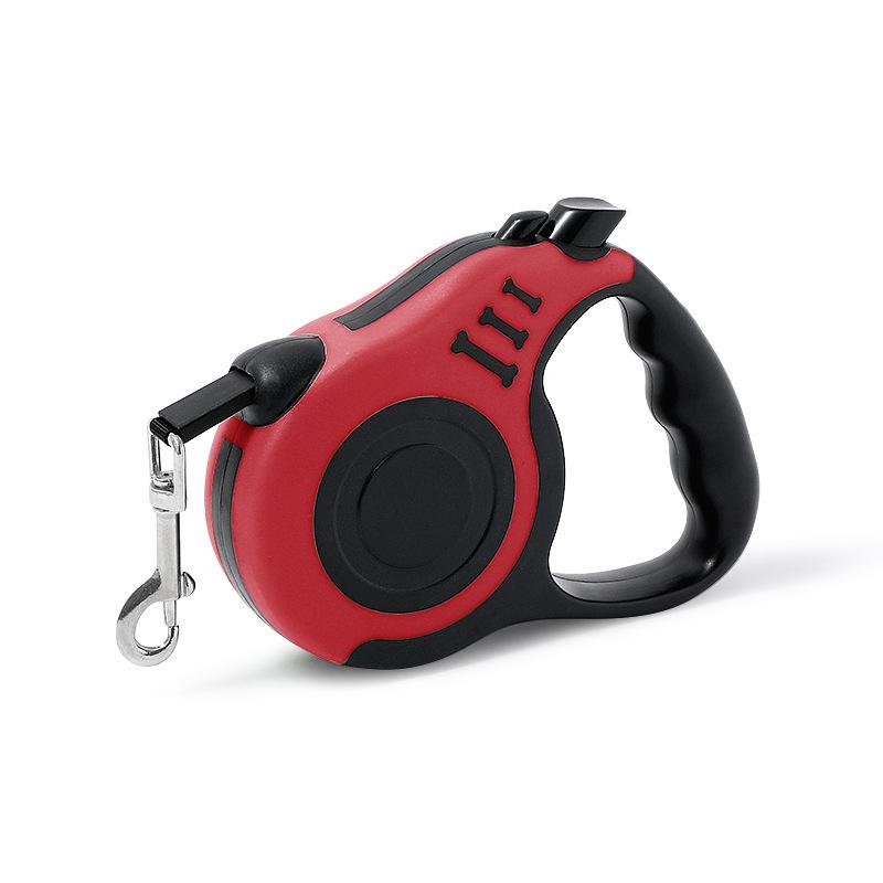 

Automatic Retractable Bone Dog Leash and Walking Rope 3M (opp bag) красный