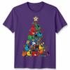 Guitar Christmas Tree Holidays Unisexs TShirt Unisexs Tee Graphic Unisex Music